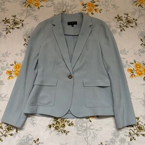 Talbots Size 8P Women's Light Blue Blazer
